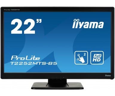 iiyama ProLite T2252MTS-B5 computer monitor 54.6 cm (21.5") 1920 x 1080 pixels LCD Touchscreen Tabletop Black - Image 1
