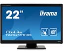 iiyama ProLite T2252MTS-B5 computer monitor 54.6 cm (21.5") 1920 x 1080 pixels LCD Touchscreen Tabletop Black thumbnail 1