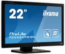 iiyama ProLite T2252MTS-B5 computer monitor 54.6 cm (21.5") 1920 x 1080 pixels LCD Touchscreen Tabletop Black thumbnail 2