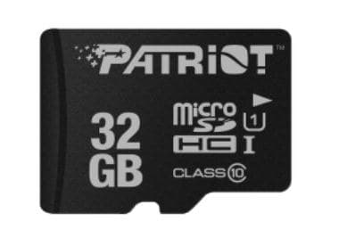 Patriot Memory LX Series 32GB microSDHC UHS-I U1 Class 10 Memory Card (PSF32GMDC10)