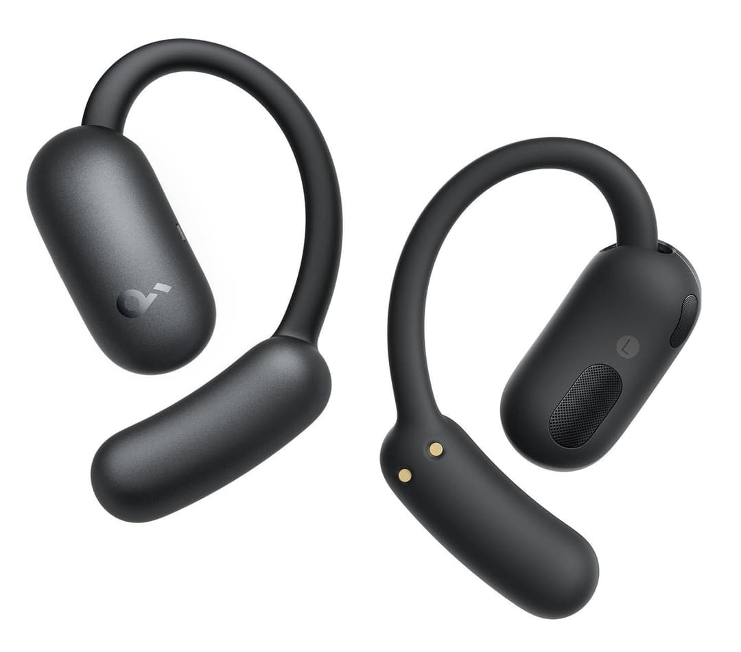soundcore Anker AeroFit 2 - Black Headphones Wireless Ear-hook, Open-ear Sports - Image 1