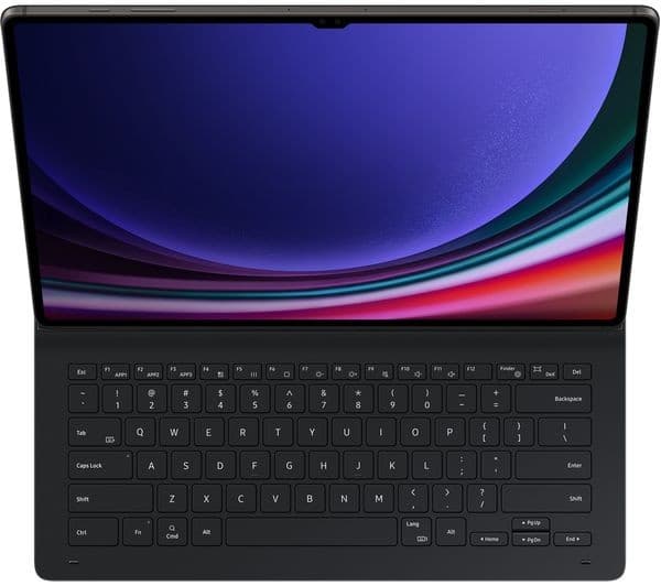 SAMSUNG Galaxy Tab S9 Ultra Slim Book Cover Keyboard Case - Black - Image 2