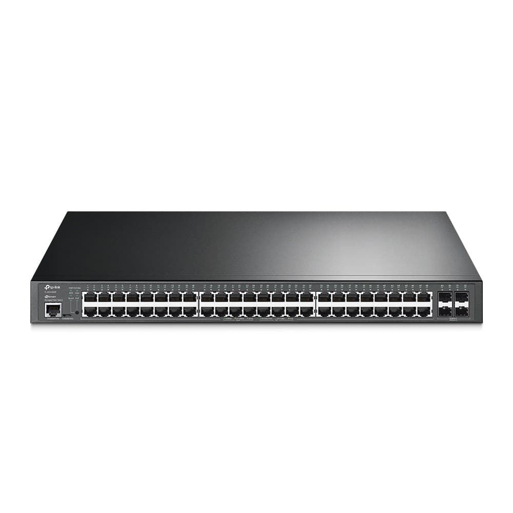 TP-Link JetStream 48-Port Gigabit and 4-Port 10GE SFP+ L2+ Managed Switch with 48-Port PoE+ - Image 2
