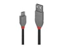 Lindy USB Micro-USB Cable 0.5m Black thumbnail 3