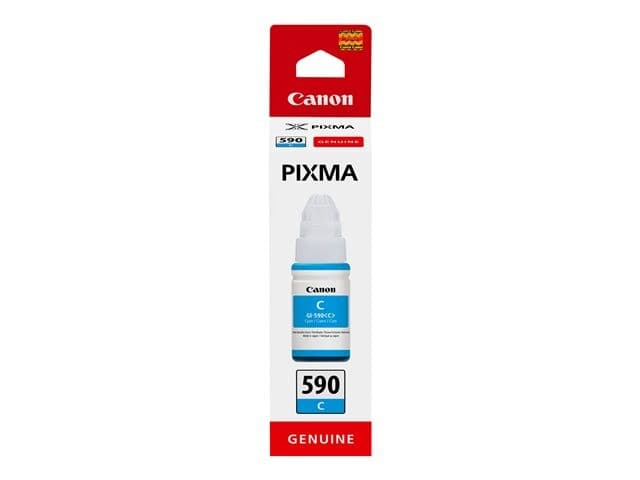 CANON GI-590C Cyan Ink Bottle - Image 1