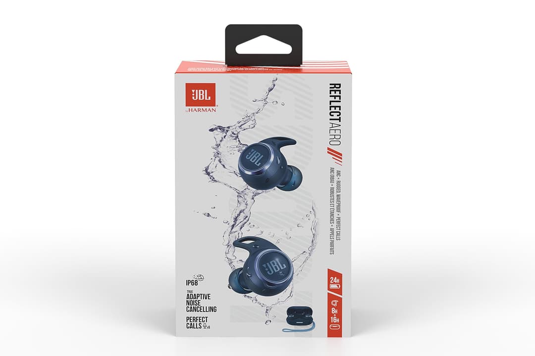 JBL Reflect Aero In-Ear Earphones - Blue - Image 7