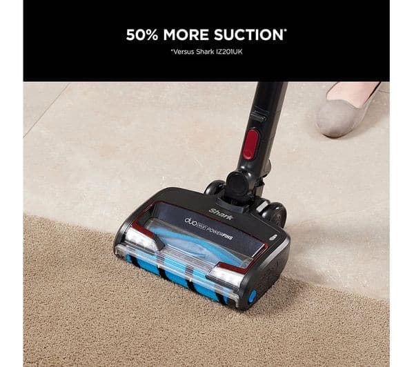 Shark IZ300 Anti Hair Wrap Cordless Stick Vacuum Cleaner with Pet Tool - Black & Red - Image 4
