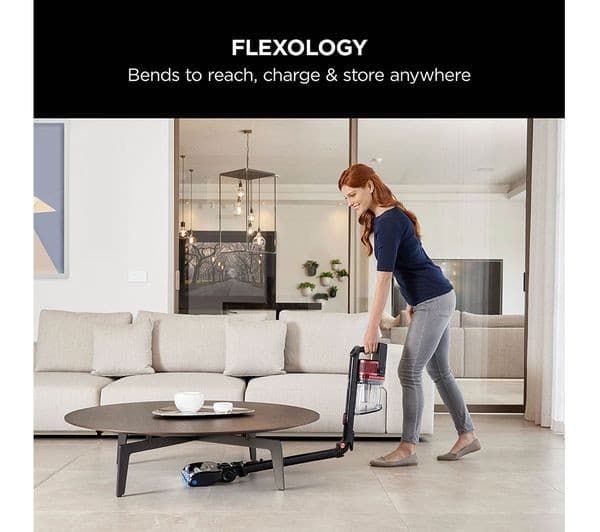 Shark IZ300 Anti Hair Wrap Cordless Stick Vacuum Cleaner with Pet Tool - Black & Red - Image 5