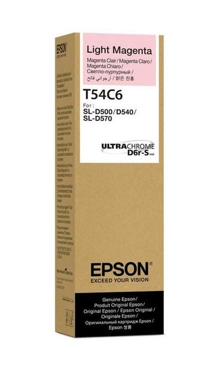 Epson T54C620 Original Ink Bottle 70ml for SureLab SL-D500 - Light Magenta - Image 2