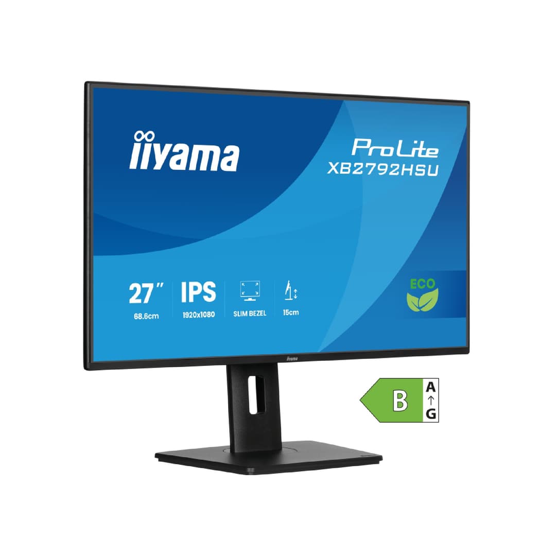 iiyama Prolite XB2792HSU-B1 27" IPS Full HD 120Hz Energy Efficient Height Adjustable Monitor - Image 6