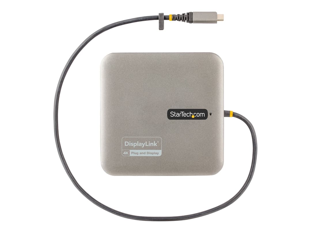 STARTECH USB-C Multiport Docking Station Space Grey - Image 1