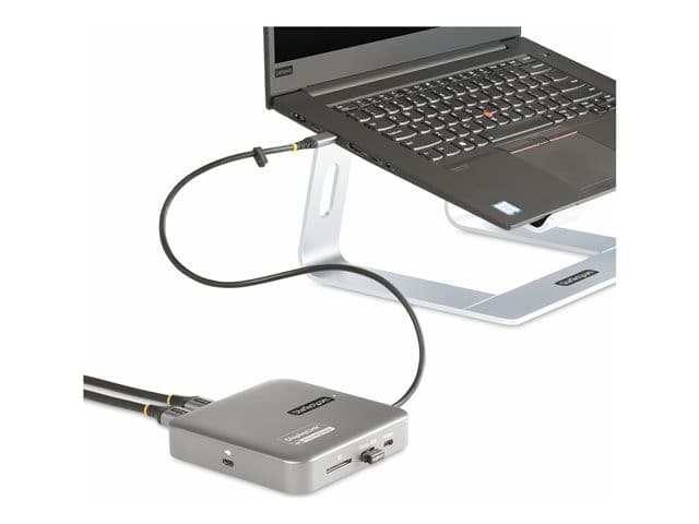 STARTECH USB-C Multiport Docking Station Space Grey - Image 4