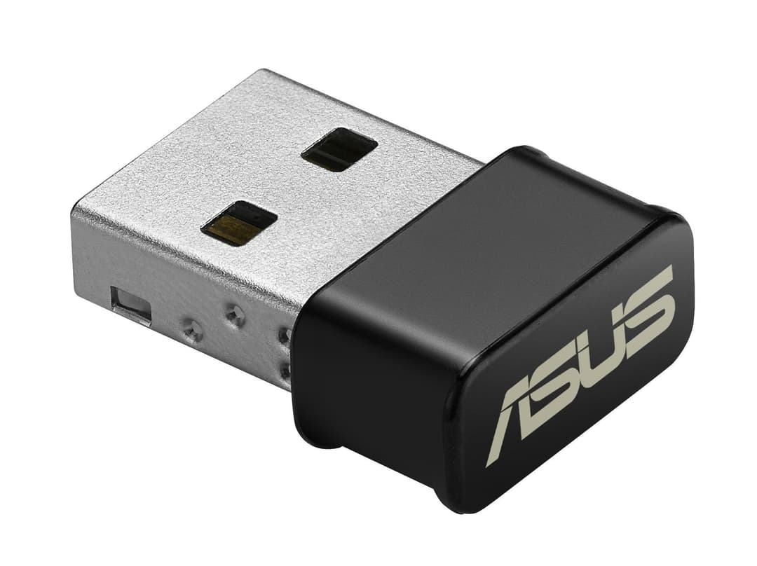 ASUS USB-AC53 Nano Stainless Steel USB AC Wireless Adapter - Image 1