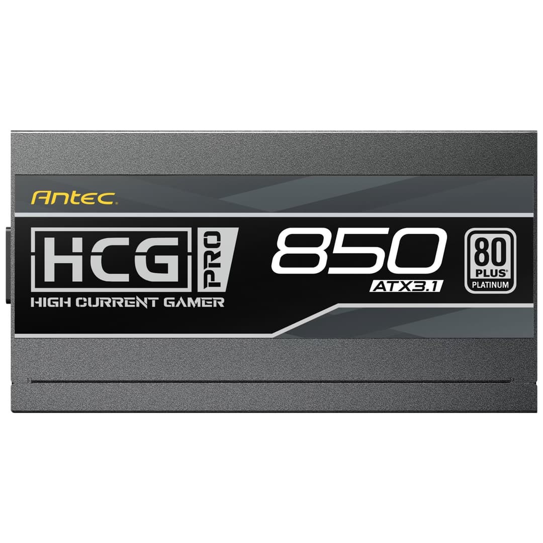 Antec HIGH CURRENT GAMER HCG850 PRO ATX 3.1 850W 80PLUS Platinum PSU Power Supply - Image 2