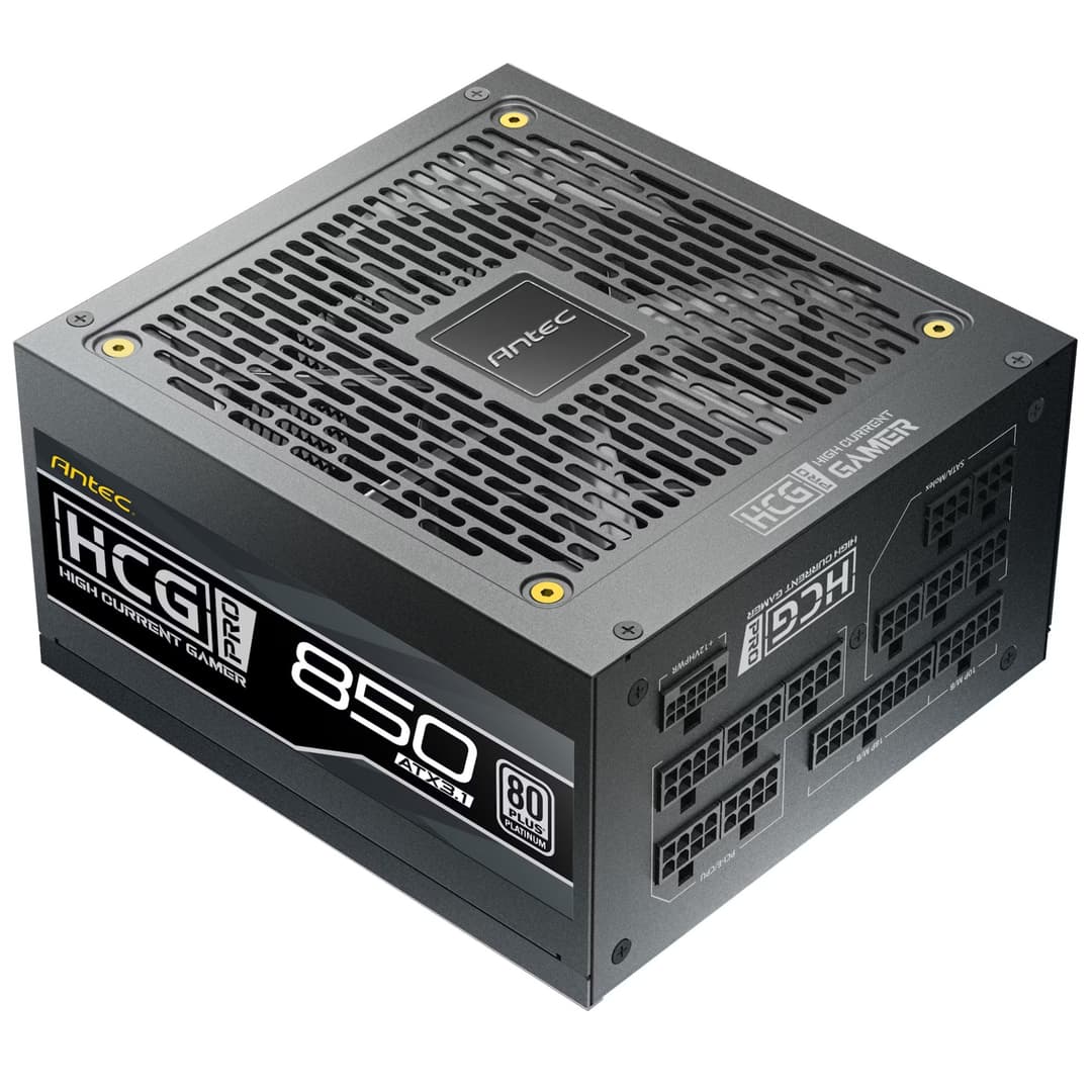 Antec HIGH CURRENT GAMER HCG850 PRO ATX 3.1 850W 80PLUS Platinum PSU Power Supply - Image 3