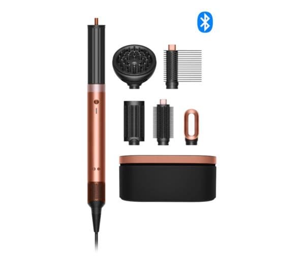 DYSON Airwrap Co-anda 2x Curly + Coily Hair Multi-Styler & Dryer - Amber Silk & Pink Champagne
