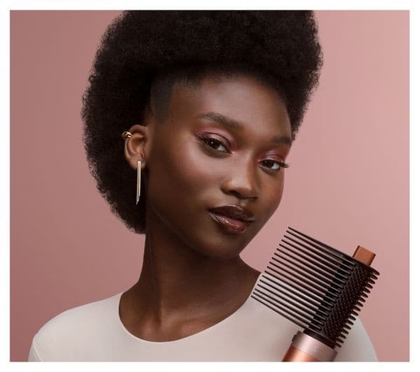 DYSON Airwrap Co-anda 2x Curly + Coily Hair Multi-Styler & Dryer - Amber Silk & Pink Champagne - Image 3