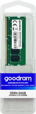 Goodram 32GB DDR4 3200MHz SO-DIMM Laptop Memory (GR3200S464L22/32G) thumbnail 1