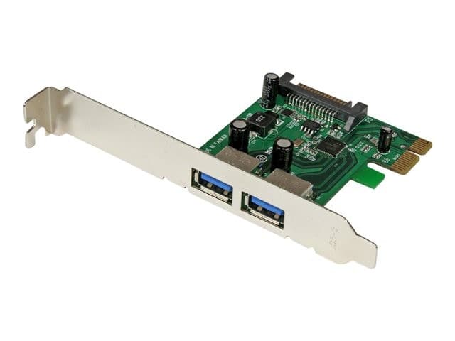 StarTech.com 2 Port PCI Express (PCIe) SuperSpeed USB 3.0 Card Adapter with UASP - SATA Power - Dual Port USB 3 PCIe Controller (PEXUSB3S24) - USB adapter - PCI Express x1 - USB 3.0 x 2 - Image 6