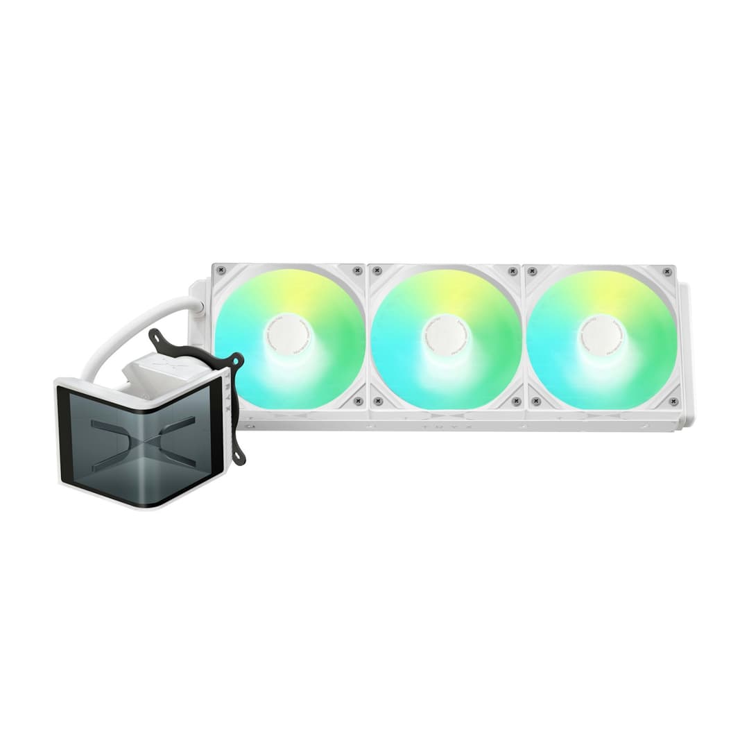 TRYX PANORAMA SE 360 ARGB AIO Liquid Cooler - White - Image 3