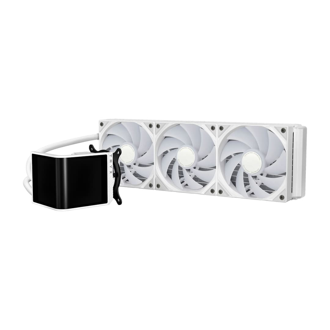 TRYX PANORAMA SE 360 ARGB AIO Liquid Cooler - White - Image 5