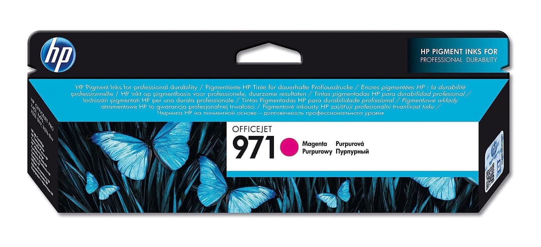 HP 971 Magenta Original Ink Cartridge - Standard - Image 1