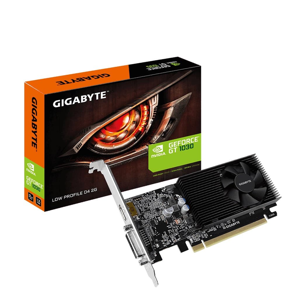 GIGABYTE GV-N1030D4-2GL graphics card NVIDIA GeForce GT 1030 2 GB GDDR4 - Image 1