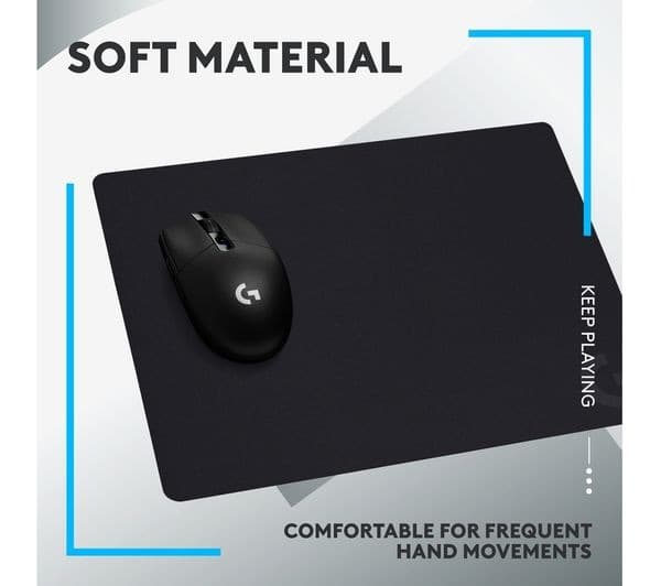 Logitech G240 Gaming Surface Black - Image 3