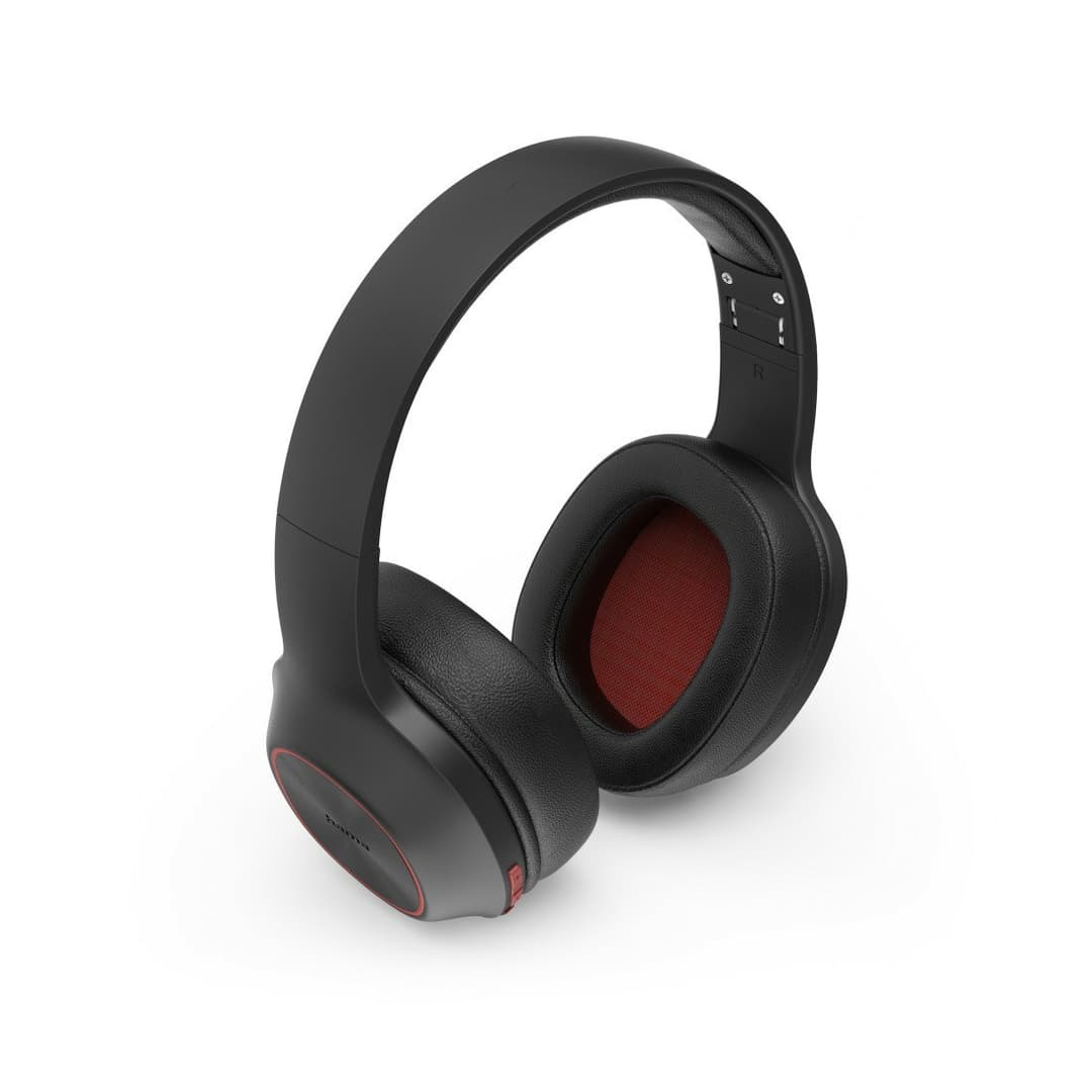Hama Spirit Calypso II Headset Wireless Head-band Calls/Music Bluetooth Black, Red - Image 2