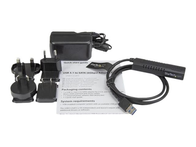 StarTech USB312SAT3 USB to SATA Adapter - Image 10