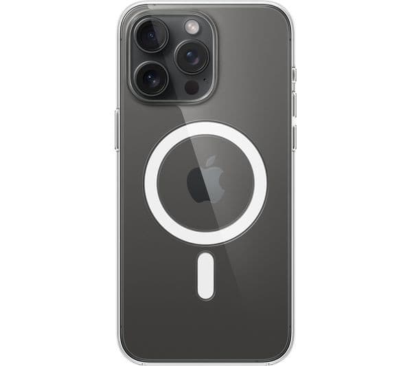 Apple iPhone 15 Pro Max Clear Case with MagSafe - Clear - Image 2
