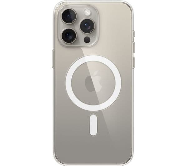 Apple iPhone 15 Pro Max Clear Case with MagSafe - Clear - Image 3
