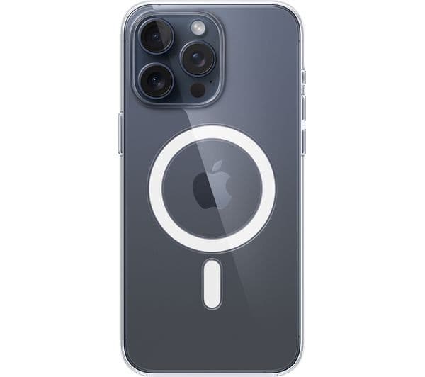 Apple iPhone 15 Pro Max Clear Case with MagSafe - Clear - Image 4