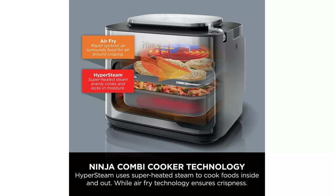 Ninja SFP700UK Combi Multi-Cooker Grey - Image 6