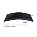 Samsung ViewFinity S6 S65UC 34 Inch UWQHD Curved Monitor LS34C654UAUXXU - Black thumbnail 4