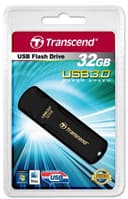 Transcend JetFlash 700 USB 3.0 Flash Drive, Black - 32GB thumbnail 3