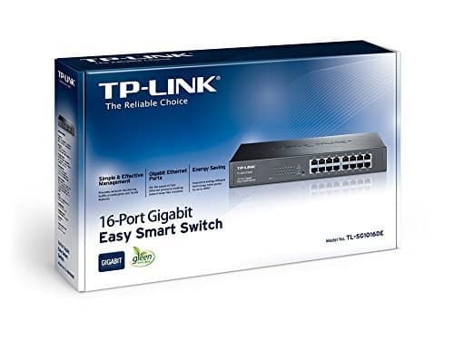 TP-Link 16-Port Desktop Gigabit Easy-Smart Ethernet Switch TL-SG1016DE - Grey - Image 6