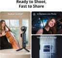 DJI Osmo Pocket 4P Standard Dual-Lens Camera 4K 240fps 3-Axis Gimbal - Classic Black thumbnail 4