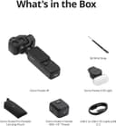 DJI Osmo Pocket 4P Standard Dual-Lens Camera 4K 240fps 3-Axis Gimbal - Classic Black thumbnail 6