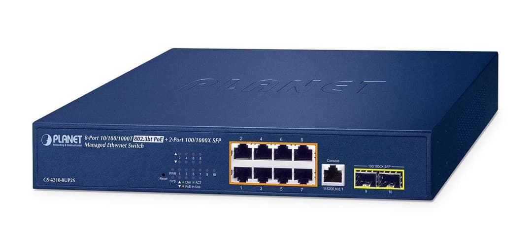 IPv6/IPv4, 8-Port - Image 1