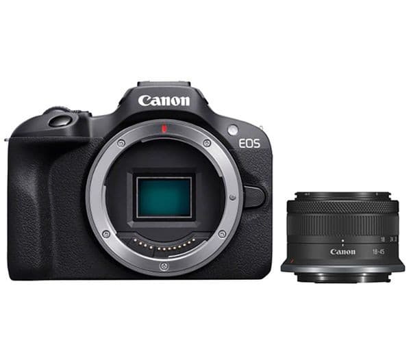 Canon EOS R100 Camera with RF-S 18-45mm Lens Black - Image 3
