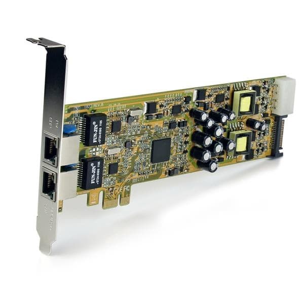 StarTech.com Dual Port PCI Express Gigabit Ethernet PCIe Network Card Adapter - PoE/PSE - Image 2