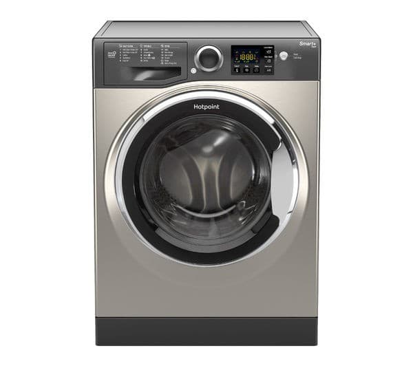 HOTPOINT Smart+ RSG 845 JGX Washing Machine - Graphite - Image 1