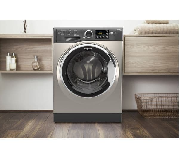 HOTPOINT Smart+ RSG 845 JGX Washing Machine - Graphite - Image 4