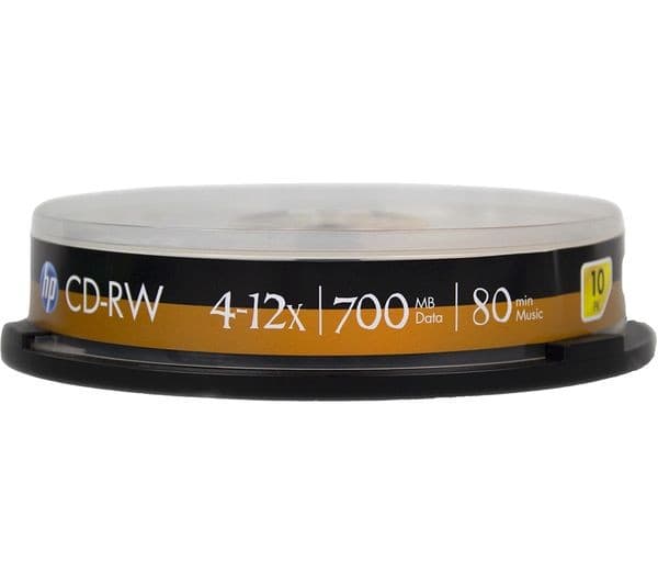 HP CD-RW 700MB 12x Speed Pack of 10 - Image 2
