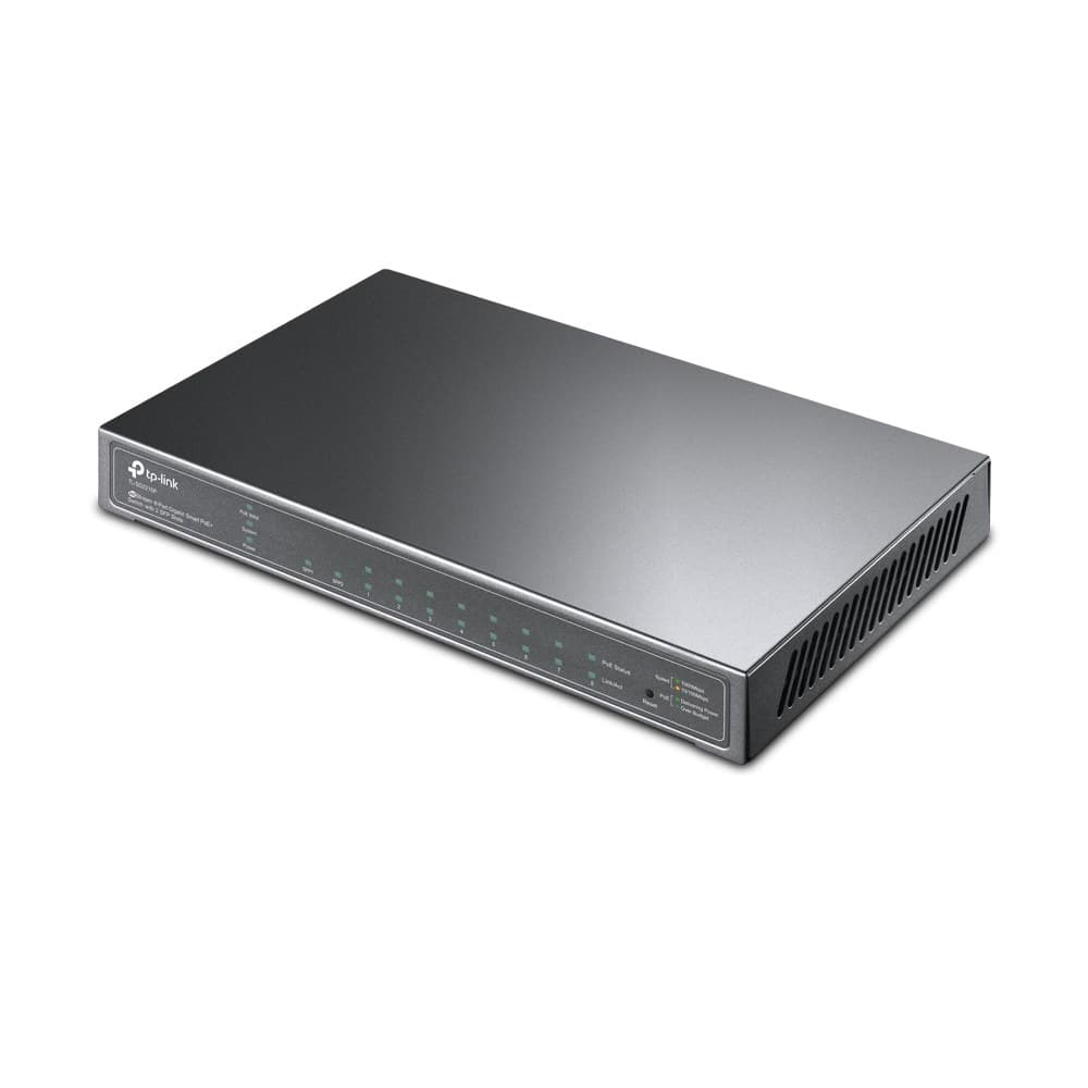 TP-Link JetStream 8-Port Gigabit Smart PoE+ Switch with 2 SFP Slots - Image 2
