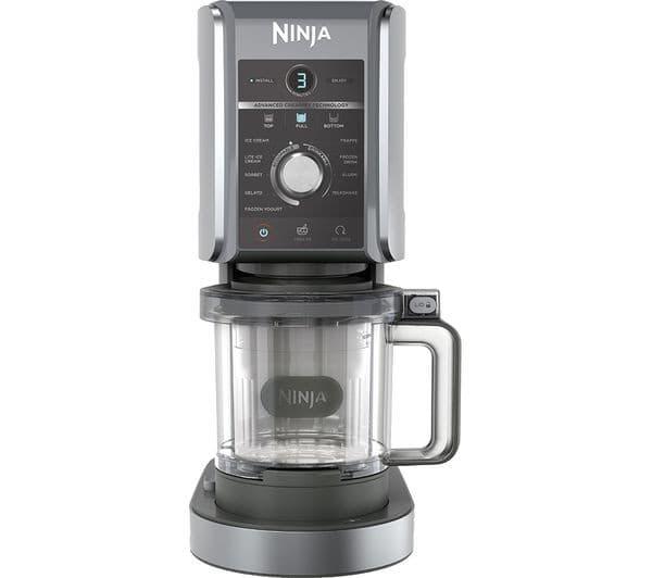 Ninja NC501UK CREAMi Deluxe Ice Cream Maker Black