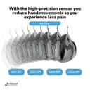 Evoluent VerticalMouse D VMDS Wired Mouse - Black / Silver thumbnail 3