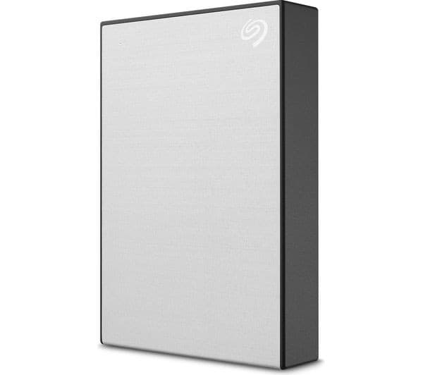 SEAGATE One Touch Portable Hard Drive - 4 TB, Silver - Image 1