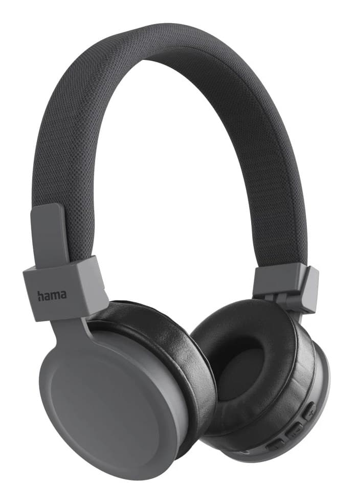 Hama Freedom Lit III Wireless Bluetooth On-Ear Headset with Microphone, USB-C - Black
